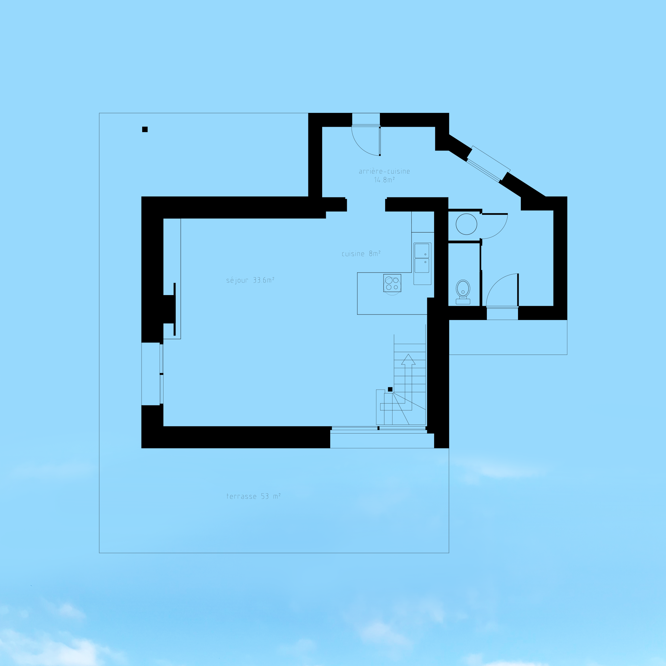 Maison dans les vergers - Rénovation - 2010