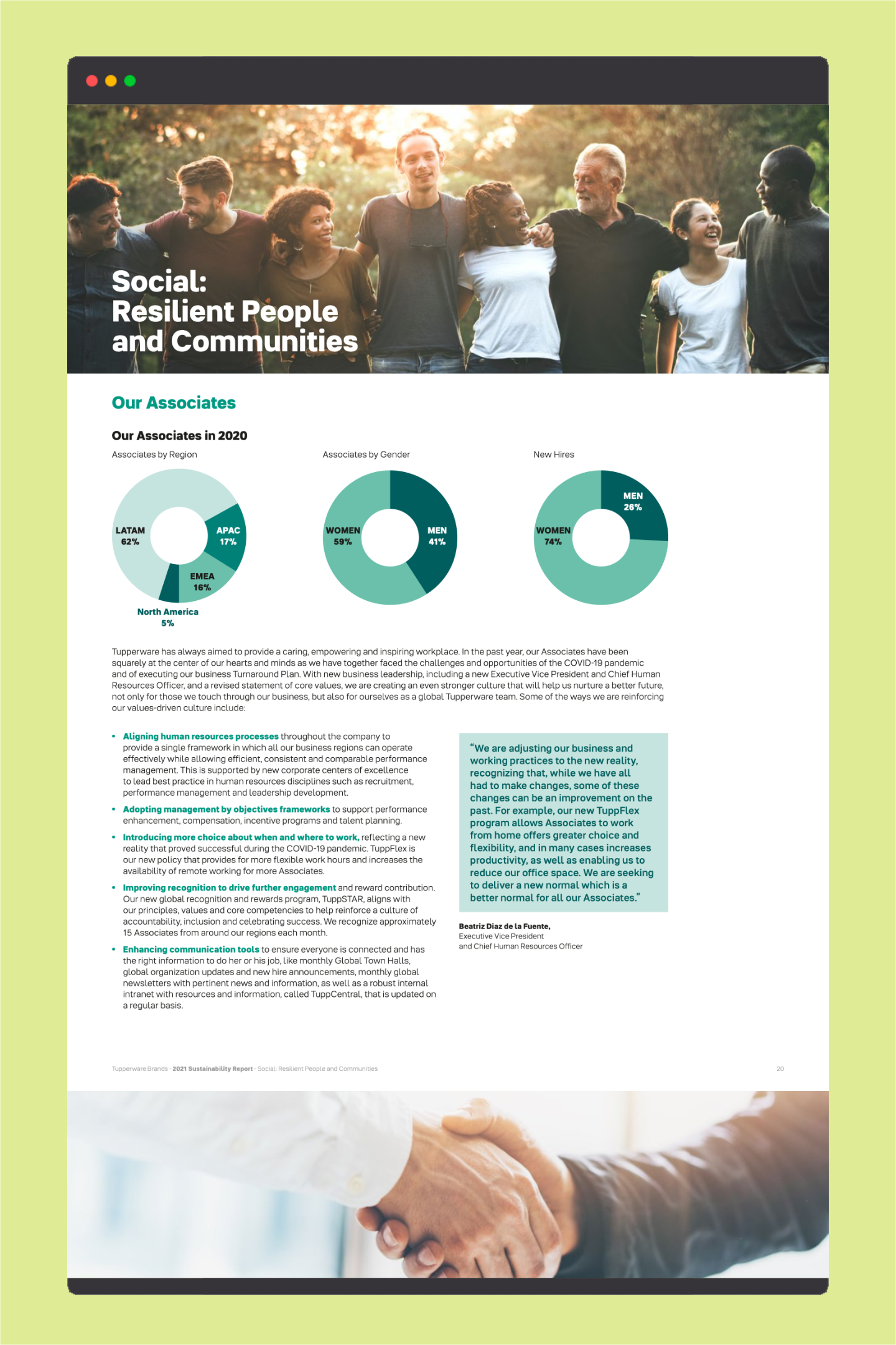 Tupperware Brands - Sustainability Report